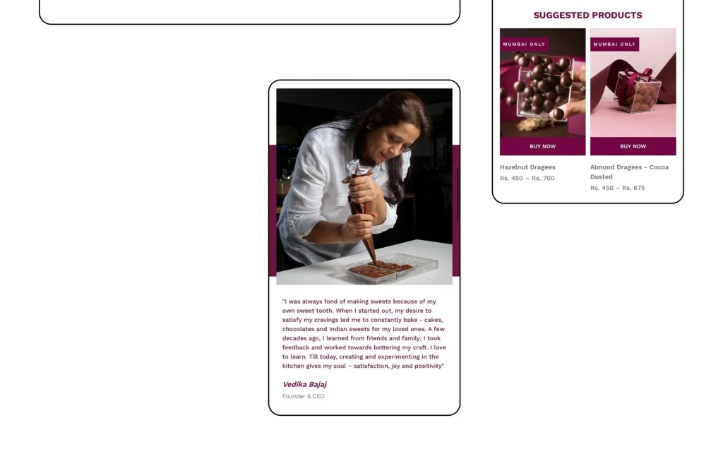 Chocolove product page